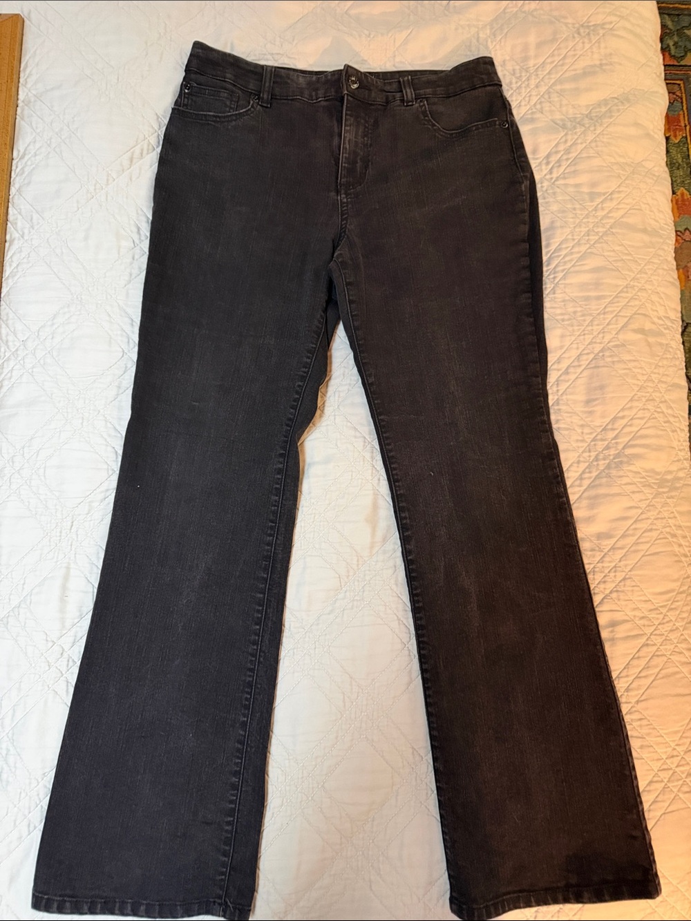 Chico's Black Flare Jeans